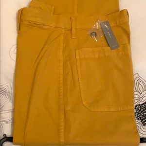 Mustard yellow pants